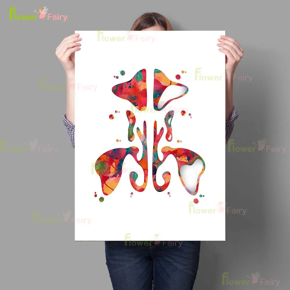 Abstract Anatomy Liver Ears Organ Prints Poster Wall Art Canvas Painting Home Decor Wall Pictures For Living Room Unframed