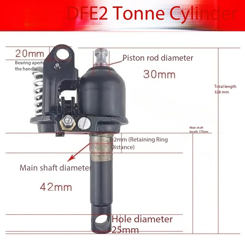 Heavy-Duty Manual Pallet Truck Hydraulic Pump Assembly for 3/5 Ton Forklift, Ground Beef Oil Cylinder for Lifting