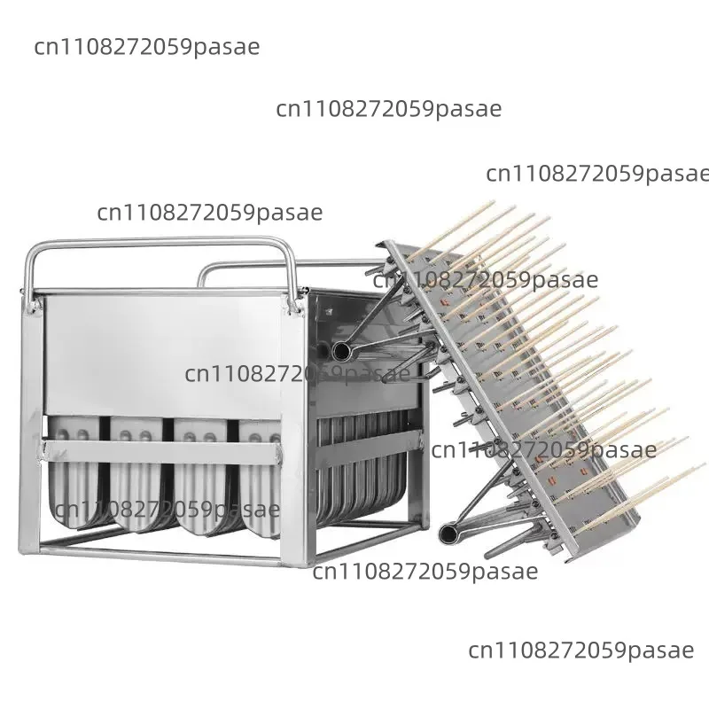 Custom-made Commercial-Grade Stainless Steel Ice Pop Molds for Handmade Ice Pops: Large-Size Mung Bean Ice Pops