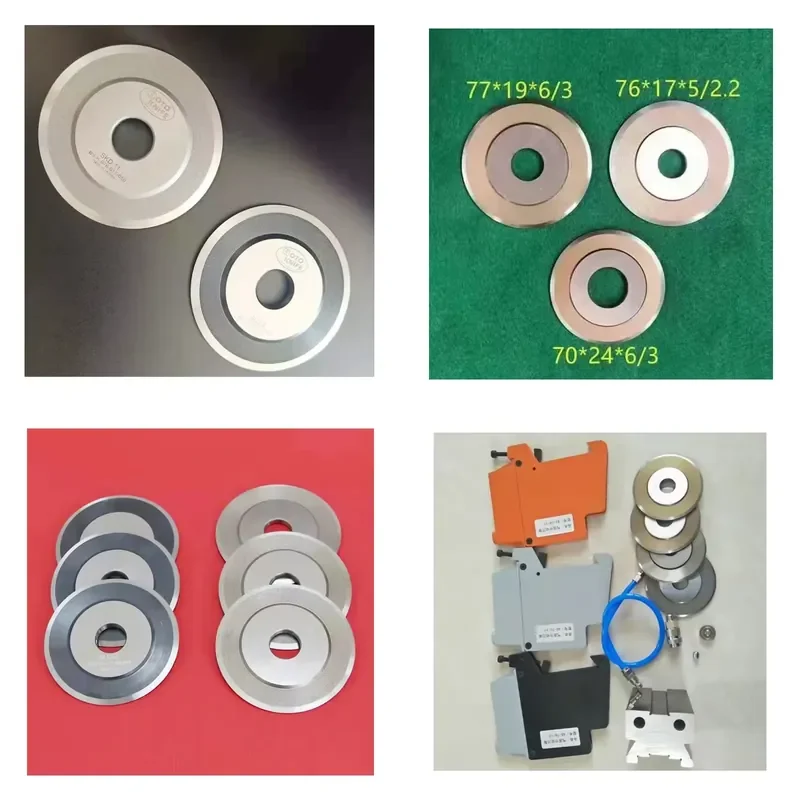 Custom Drawing Services BSN HSS Circular Slitter Blade for PP Film Cutting Industrial Rewinding Machine with Gear and Pump