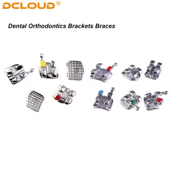 200 ks/10 balení zubních kovových závorek, ortodontických závorek, rovnátka, monoblok, mini Roth/MBT 022/018 3/345H, stomatologické ortopedické materiály 8 nejlepší prodej zubní rovnátka - №7