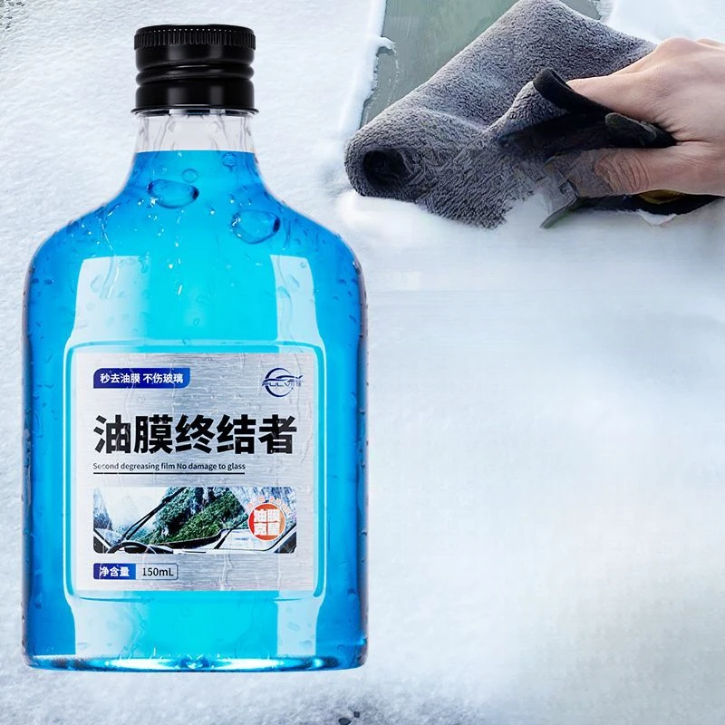 150ML glass water window film cleaner for cars to remove oil film easily remove  watermarks, stains, nourish the wiper blade