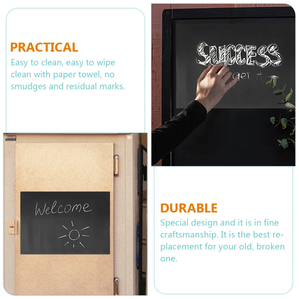 

Magnet Blackboard for Fridge Magnetic Refrigerator Chalkboard Notes List Whiteboard Small Dry Erase Notepads