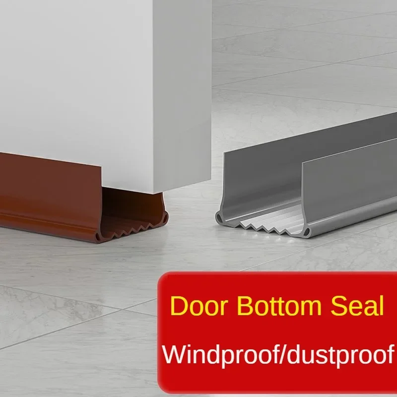 Wave Bottom Door Draft Stopper Weather Strip Anti-Cold Noise Blocker Soundproof Door Sweeps for Interior Doors Gap Filler Home