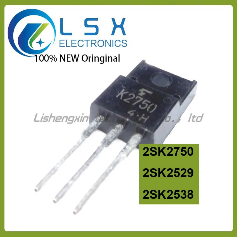 New/5pcs 2SK2750 K2750 2SK2529 2SK2538 TO-220 Original In Stock Fast Shipping Quality guarantee