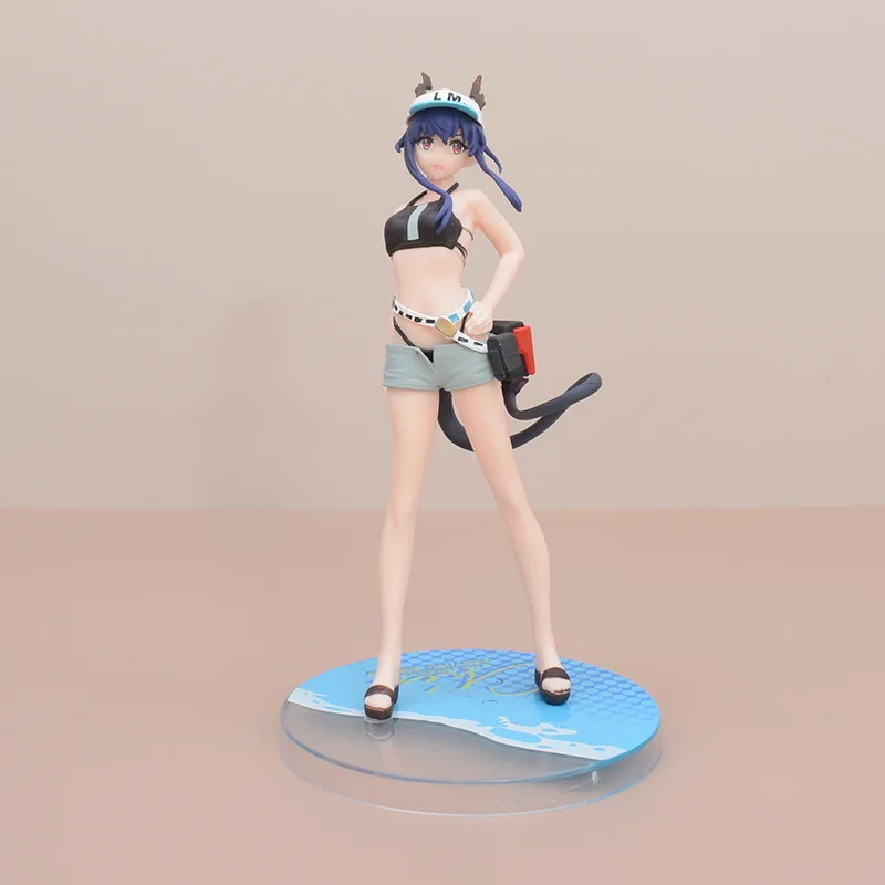 Arknights Chen Swimsuit Rhodes Island Game Girl Pvc Action Figure Model Statue Collection Desktop Decoration Ornament Toys Gifts