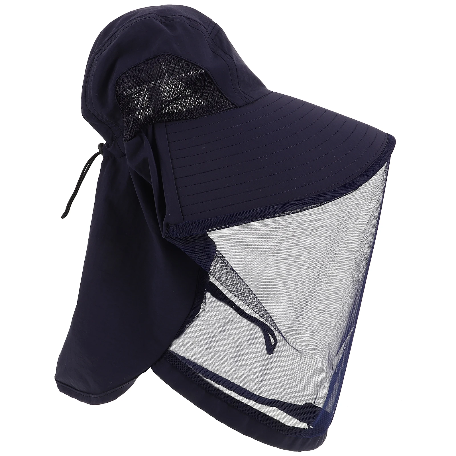 

Outdoor Mosquito Lightweight Portable Fishing Bucket Hats Sunscreen Net Hat Breathing Mesh Design Unisex