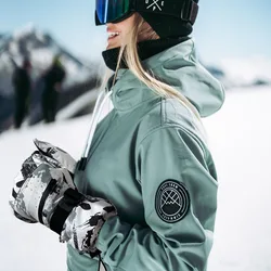 HERCULES Ski Gloves Winter Snowboard Snowmobile Gloves Men Women Thermal Non-slip Waterproof Warm Snow Gloves Touch Screen