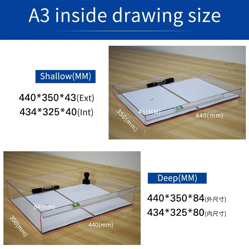 A3 Drawing Drawer Cabinet Plastic Drawer Steel Metal Storage File Drawing Paper