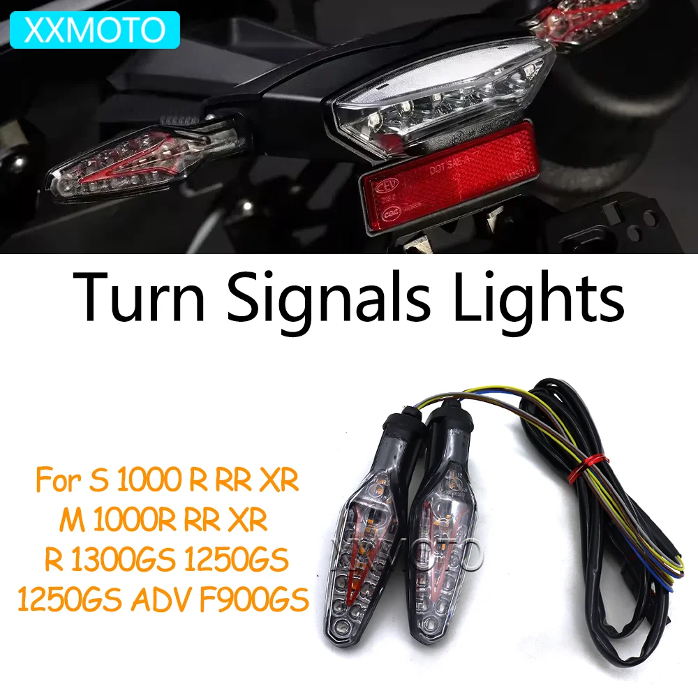 

For BMW S1000RR S1000R S1000XR M1000RR M1000R M1000XR R1250GS 1300GS F 900GS S M 1000 R RR XR Motorcycle Turn Signals Lights