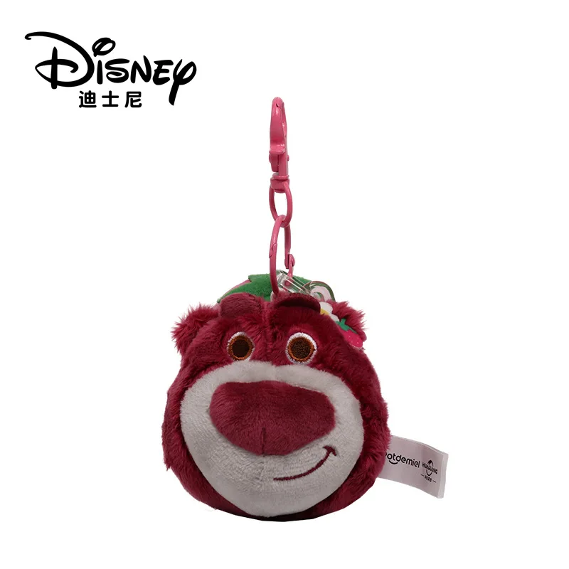 8/14cm Disney lasso Strawberry Bear peluche portachiavi animazione derivati zaino cartone animato ciondolo auto ciondolo borsa carina femminile