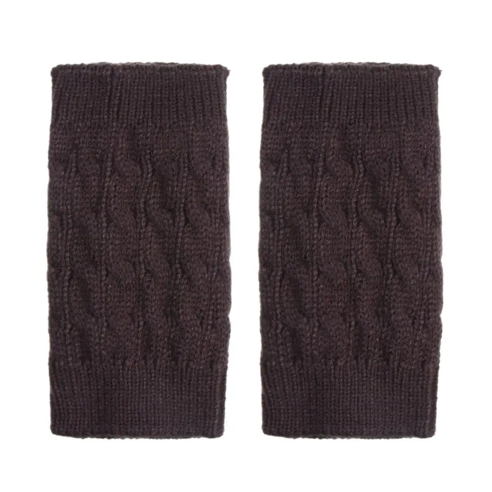 

Short Boot Cuffs For Women For Girl Autumn Winter Lolita Leg Warm Socks Foot Cover Knee Cover Twist Leg Warmers