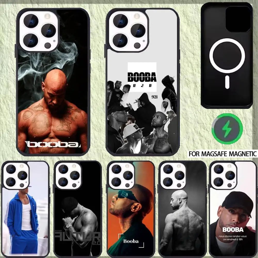 

Booba singer b2o 92i Phone Case For iPhone 17,16,15,14,13,12,Plus,Pro,Max For Magsafe Magnetic Wireless Charge