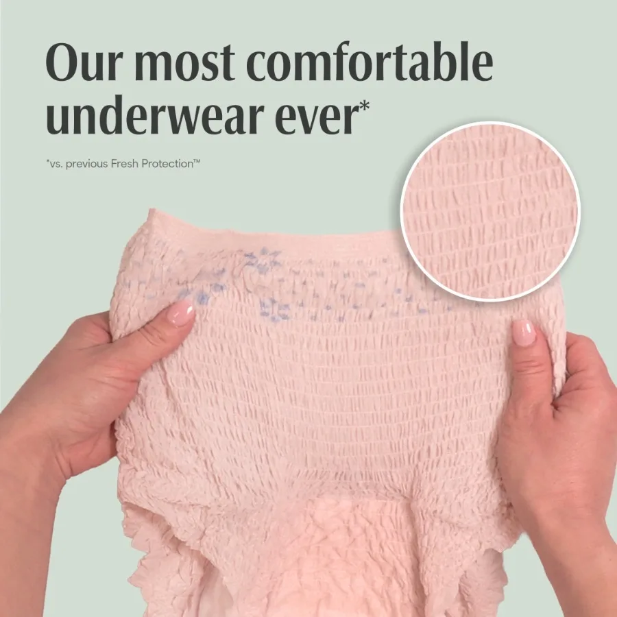 תחתוני ספיגה לנשים Fresh Protection, חיתולים למבוגרים, XXL, 22 יחידות