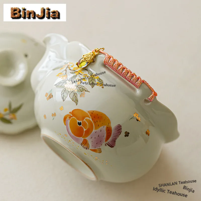 

Портативный дорожный чайный набор ручной работы из древесного угля в бутылке-сундуке, 1 чайник, 3 чашки, органайзер для чая, для улицы, с сумками для хранения, украшения, подарки