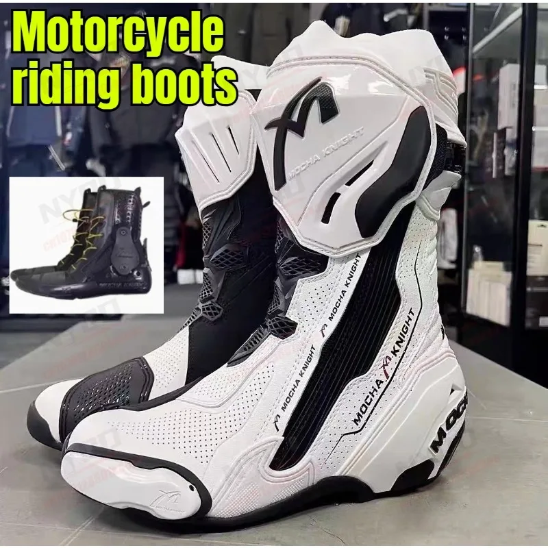 

Motorcycle Racing Boots CE Certified Supertech Boots Professional Offroad Motocross Shoes