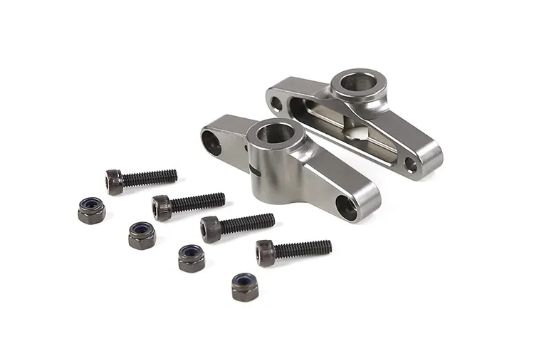 Rovan CNC Alumínio Traseiro Baja Terminator Truck Body Mount Post suporta cabem em caminhões HPI Baja