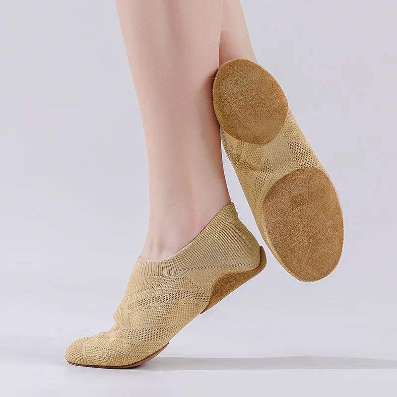 Jazz dance shoes women dancing ankle boots for woman girls Practice Social Salsa Ballroom Latin Beginner Teaching Dance Shoes
