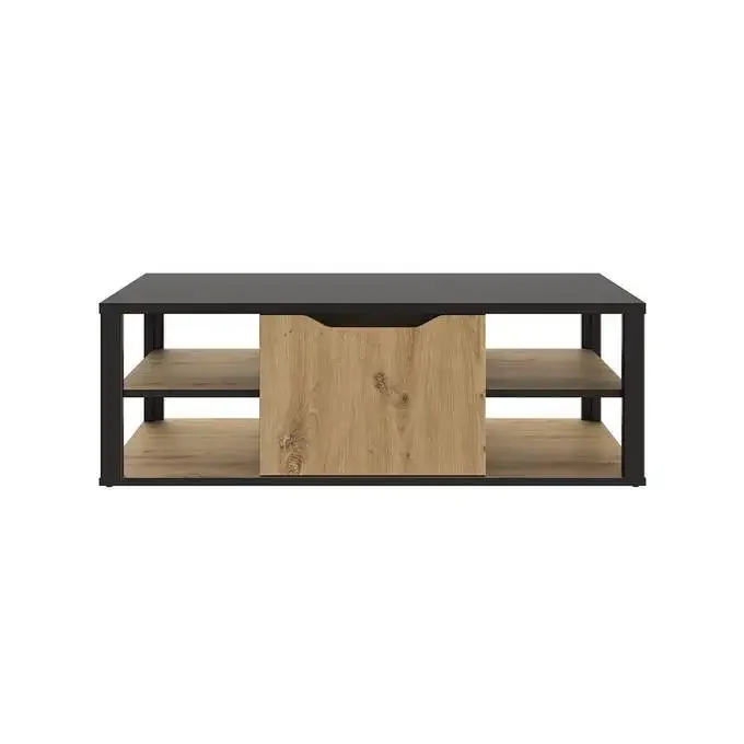 

'forModern Design MDF/PB Wooden Black Coffee Table For Living Room