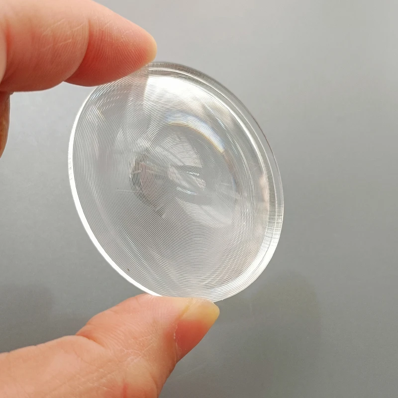 10PCS 20mm Mini Round Optical PMMA Fresnel Lens Solar Condensing Lens Focal Length 10mm 50mm LED Condenser