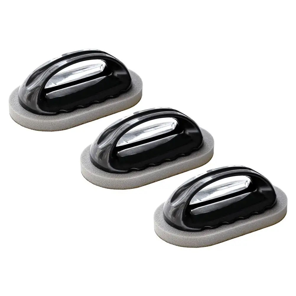 

3 Pcs Kitchen Cleaning Brush Sponges High Grade Material Scrub Pans Bowls Cups Dirt Grease Household Emery Sponges Home