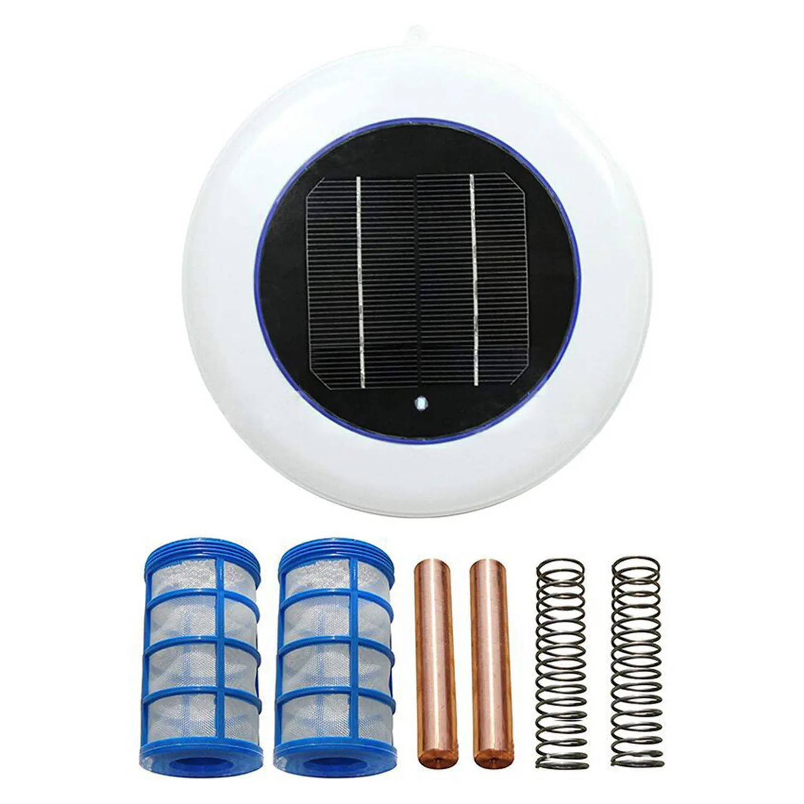 

Durable Pool Purifier Purifier Ionizer Monocrystalline Solar Panel Purifier Solar Swimming Pool 16*16*16cm 2 Hours