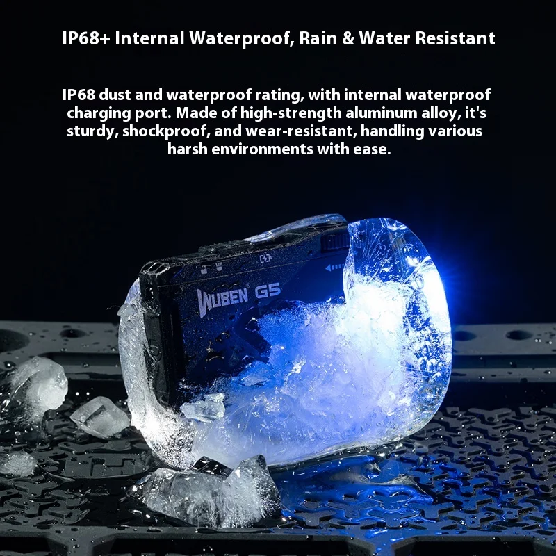 WUBEN G5 مصباح EDC محمول مغناطيسي قوي، مصباح يدوي للتخييم في الهواء الطلق، إضاءة مقاومة للماء قابلة لإعادة الشحن للمشي لمسافات طويلة. #4