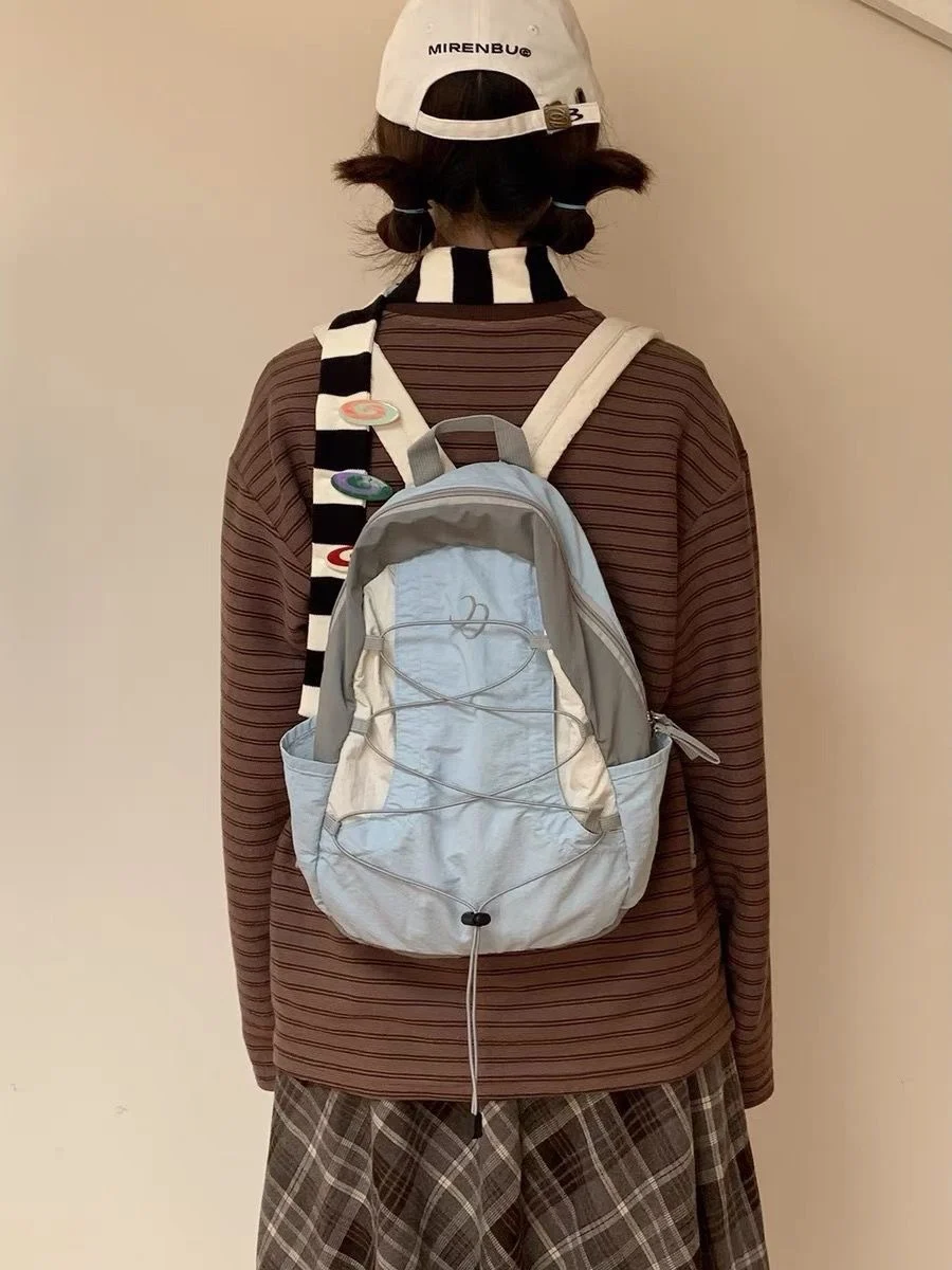 

Мягкая уличная сумка для скалолазания Mirenbu, водонепроницаемая, сложенная текстура, материал Spor oulder Dua Youth ex Commuter Sle