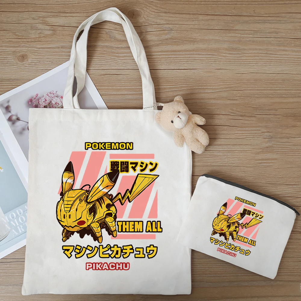 

В наличии 3 шт./компл. сумок из холщовой ткани с изображением персонажей Pokemon: Мьют, Чармандер, Снорлакс. Простая сумка с принтом, подарок для любителей аниме и косплея.