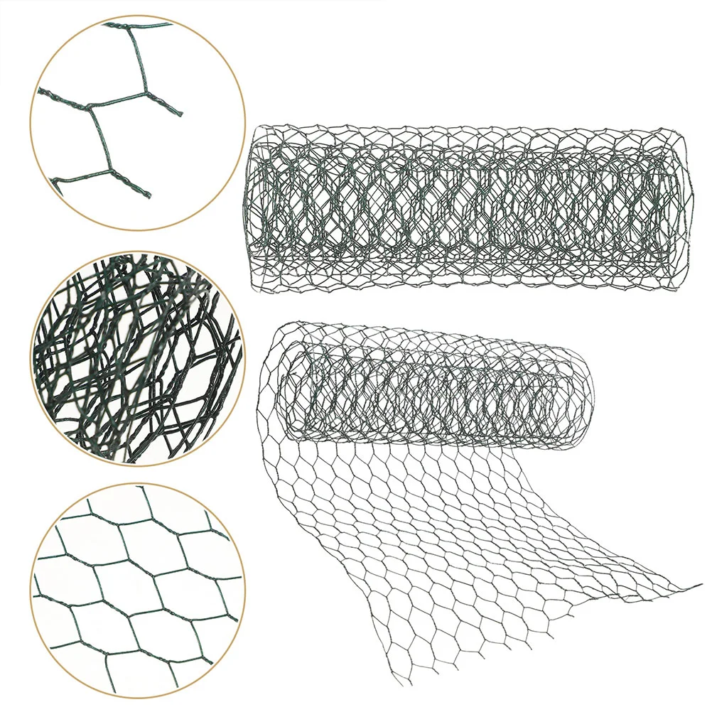 

Flower Arrangement Chicken Wire Mesh Garden Net Craft Iron Poultry for Floral Arrangements Supplies Netting Coop