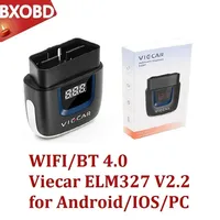 Viecar ELM327 V2.2 OBD2 Code Reader Bluetooth 4.0 WIFI USB Type-c For Android/IOS Scanner ELM 327 OBD 2 Car Diagnostic Auto Tool