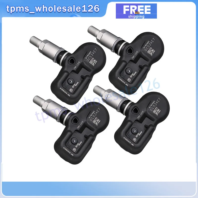 4PCS Tire Pressure Sensor PMV-C010 42607-52020 For 2015-2017 Lexus ES300h NX200t 2014-2016 Toyota Avalon Highlander TPMS 315MHZ