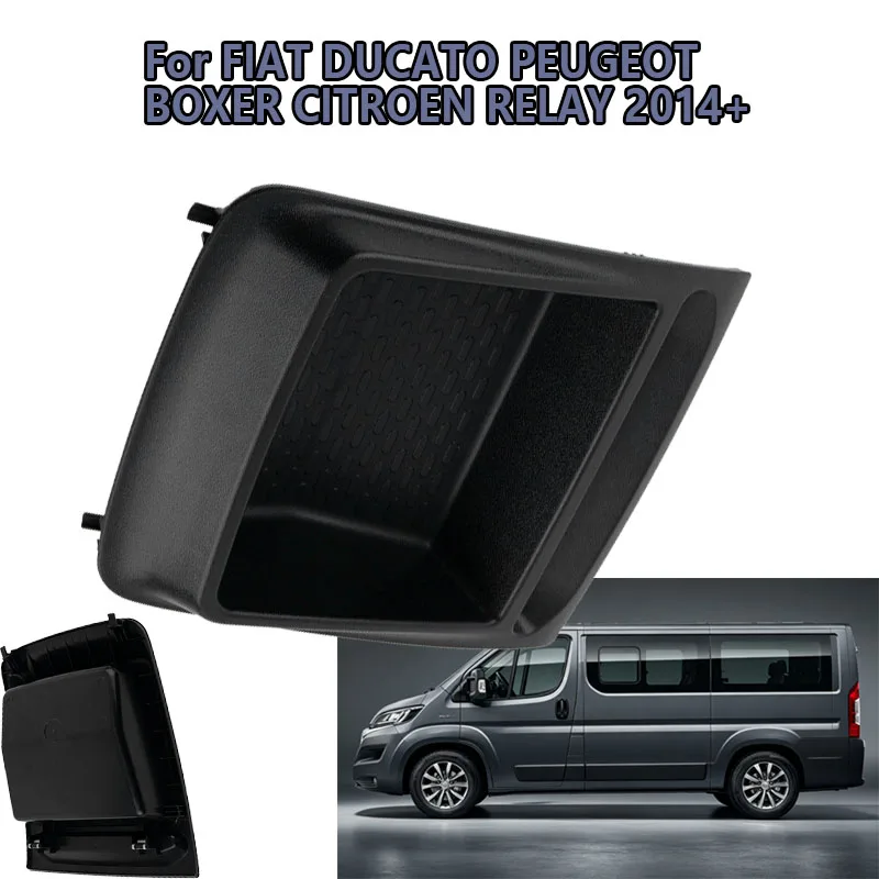 

Dashboard Centre Storage Box Tray for Fiat Ducato Boxer Citroen Relay 2014-On Replace 735699812 ABS