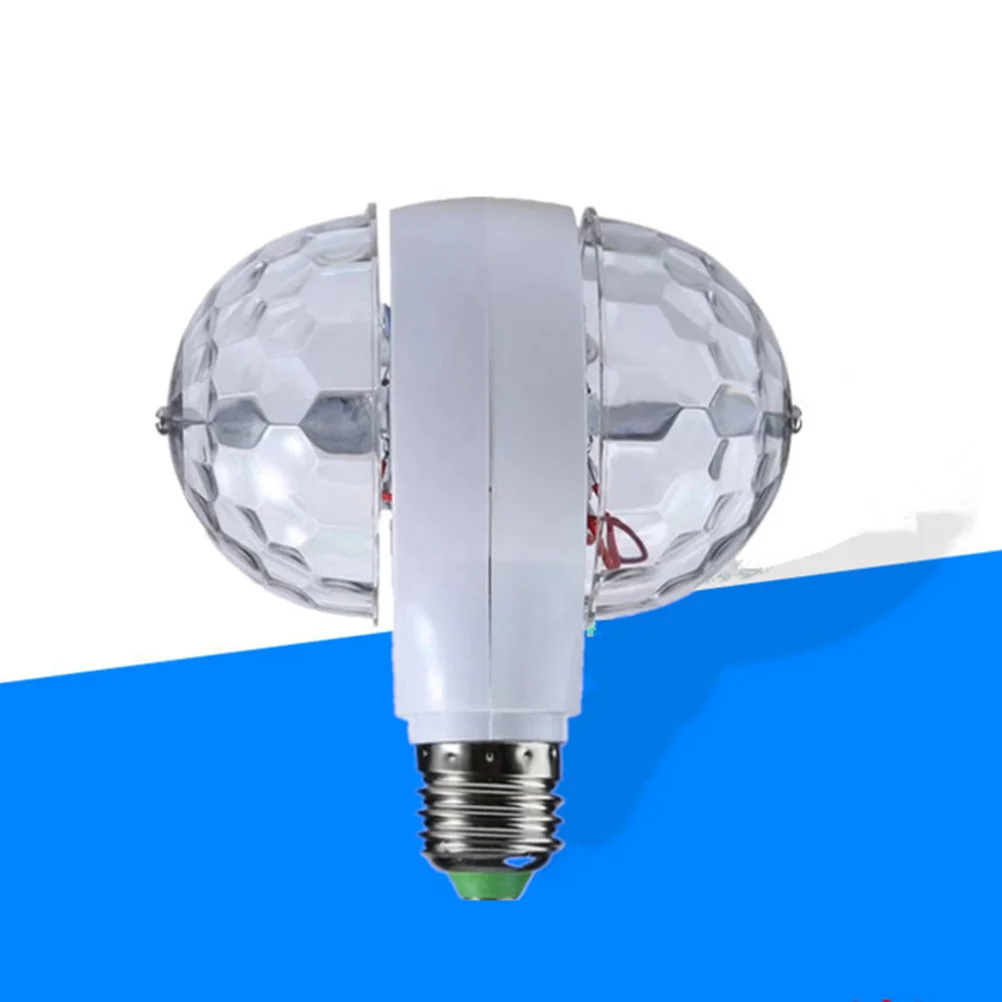 

2Pcs Dual Head Mini Stage Light Colorful LED Beads Rotation Lamp for Ktv Home Party Disco Club Decoration Mini Stage Light