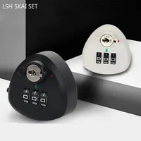 Desk Drawer Lock Cabinet Door Mechanical Combination Lock Electric Meter Mailbox File Cabinet Swivel-lock Furniture Hardware