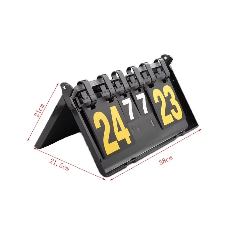 Table tennis basketball football volleyball 4-digit plastic sports scoreboard easy safety sports accessories