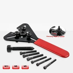 Car Air-conditioning Repair Tool Wrench A/C Compressor Clutch Remover Hand Tools Kit Hub Puller Holding Tool Car Accessories