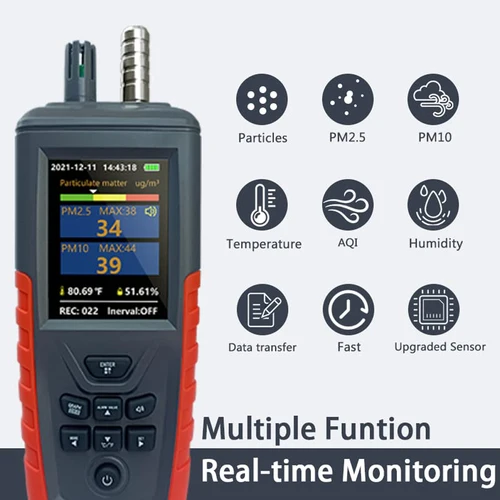 독립 CO 알람 센서 일산화탄소 알람 감지기, 85dB 고감도 경고 LCD 광전 디스플레이, 홈 호텔용 
