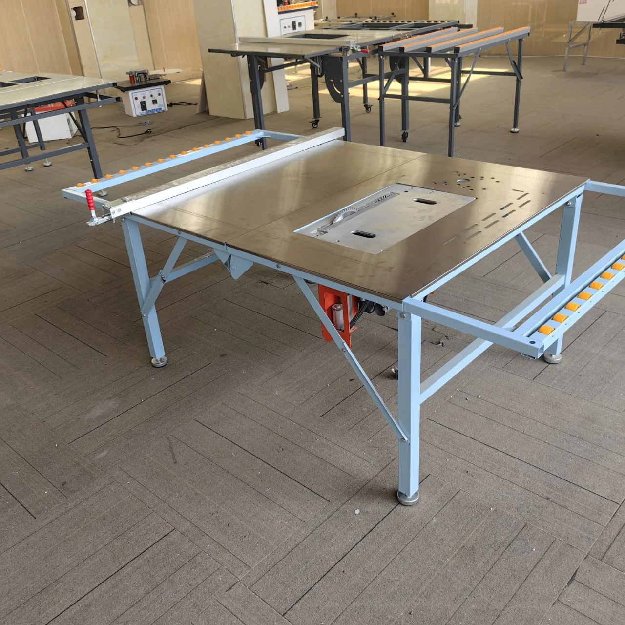 Woodworking saw table multi-functional machine simple child and mother saw folding precision table saw small table HC102