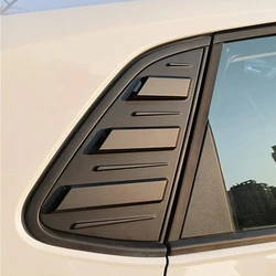 For Volkswagen POLO 2011-2019 2020 2021 Car Rear Window Shutter Cover Trim Window Louver Side Vent Trim Accessories