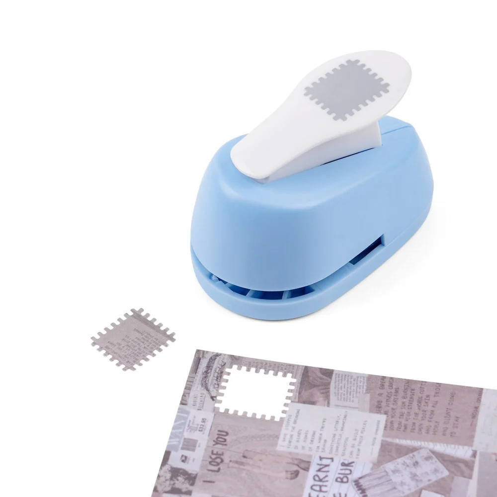 

Lever Action Postcard Ticket Puncher for Scrapbooking Card Making Journaling Paper Crafts Postage Stamp Paper Punch