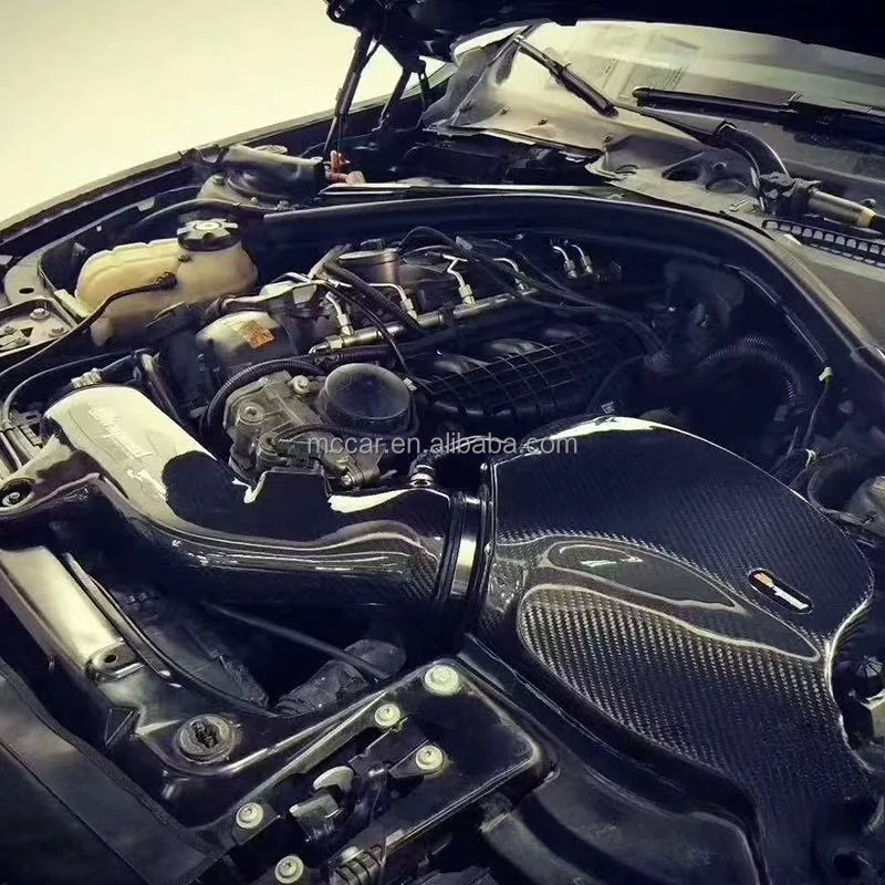 Langlebiger Build Real Carbon Ansaugkrümmer für BMW F87 M2 N55 3.0T 2016+ Street Version Motorluftfilter Ansaugung
