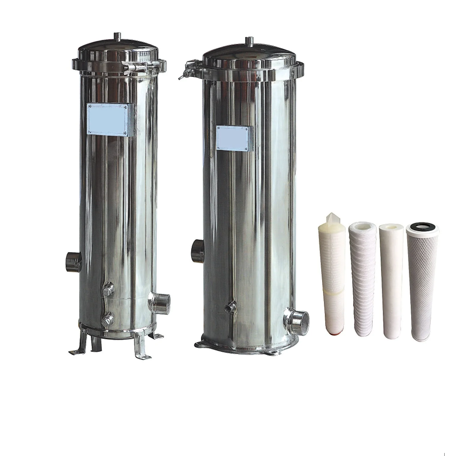 

ss 316 sanitary cartridge filter housing multi cartridge PP filter housing