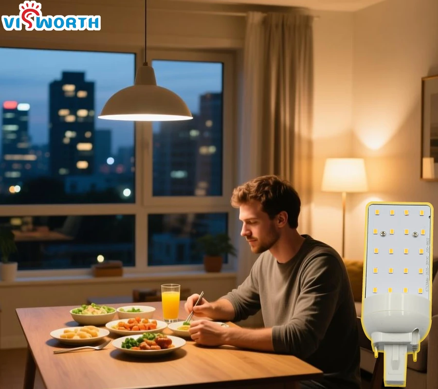 Bombillas LED G24, 5W, 7W, 9W, 12W, E27, luz de maíz, SMD5050, 180 grados, CA 110V, 220V, 240V, enchufe Horizontal