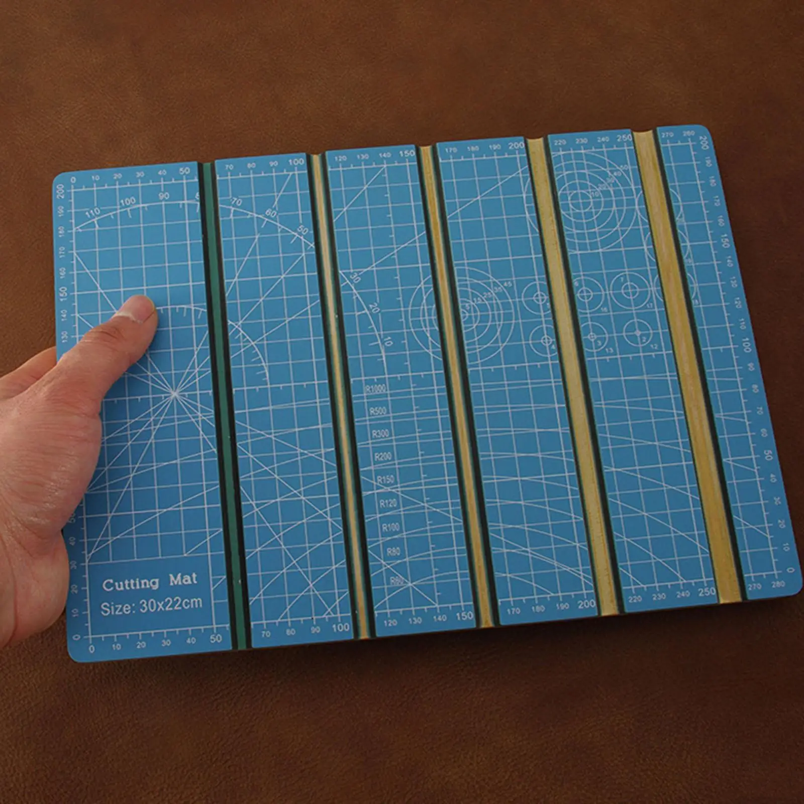 Кожаный коврик для резки ремня сумки DIY Кожаный коврик для рукоделия Коврик для самостоятельного шитья Сумочка