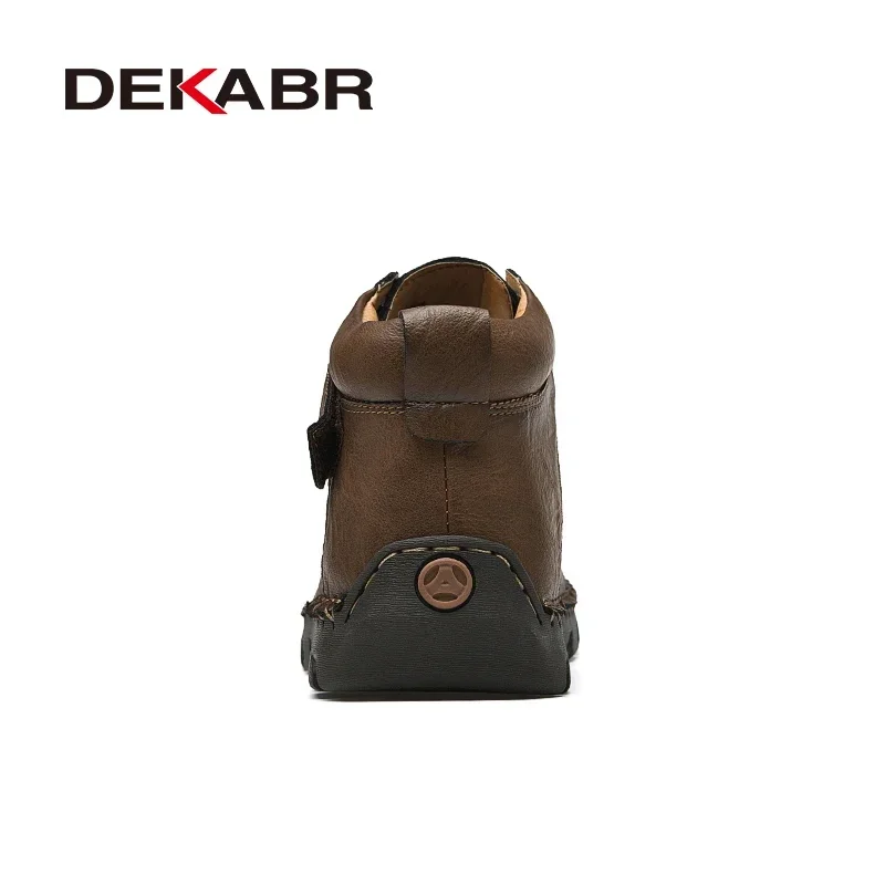 DEKABR New Snow Boots Protective and Wear-resistant Sole Man Boots Warm and Comfortable Winter Walking Boots Big Size 39-48