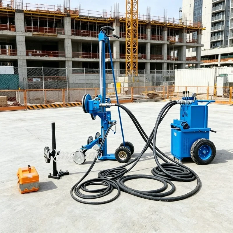 Customizable Deep Hole Hydraulic Diamond Wire Saw For Precision Silent Concrete Sawing Stable For Deep Structure Demolition Work