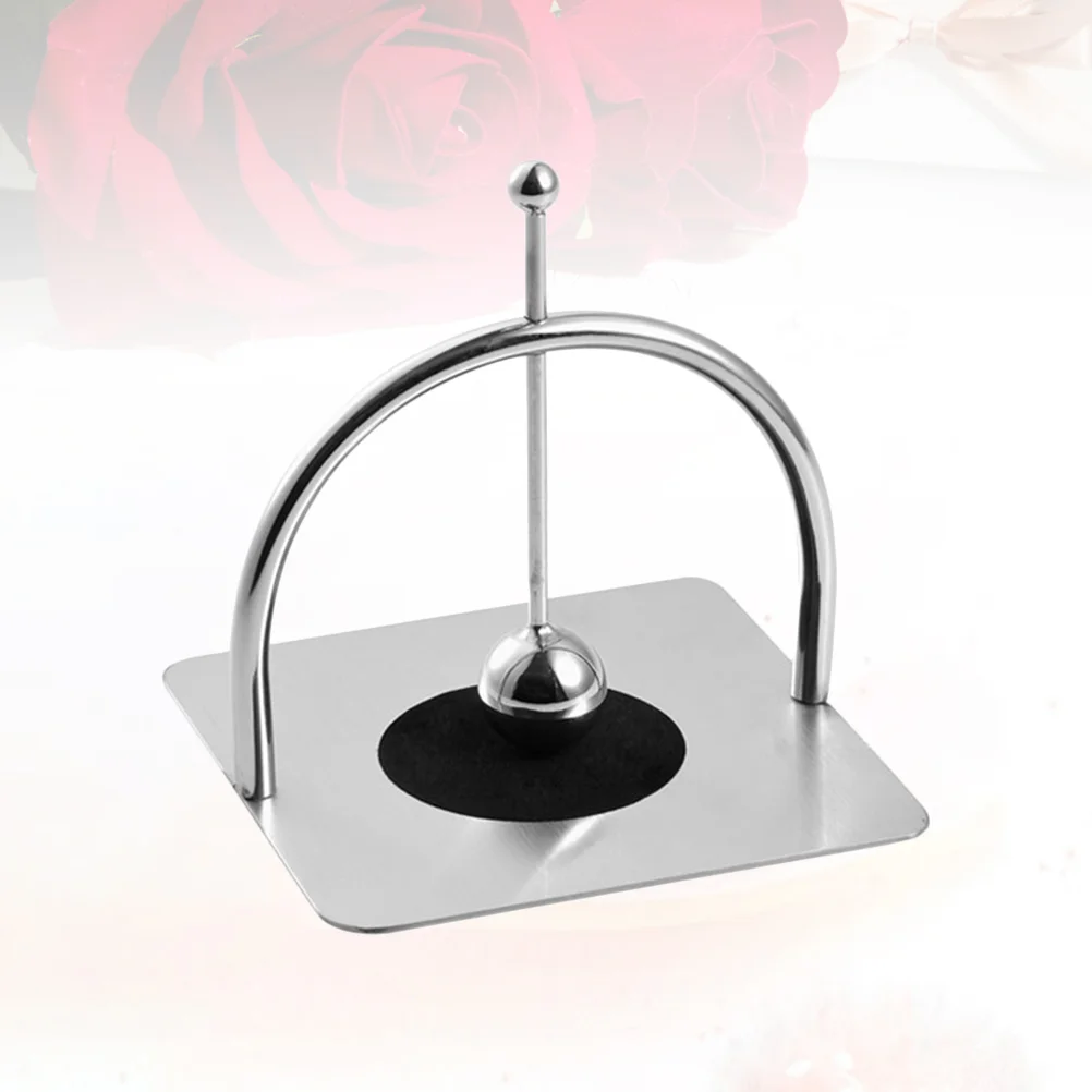 Stainless Steel Flat Napkin Holder Household Simple Tissue Countertop Stand with Pressure Bar for Kitchen Bedroom