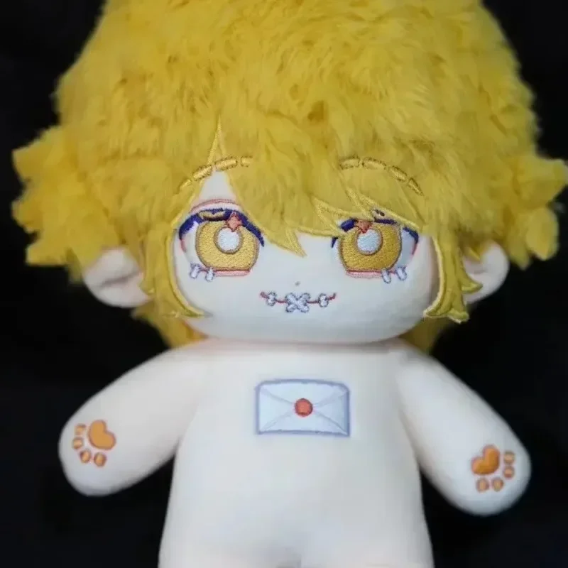 

20cm Game Identity V Postman Victor Grantz Kawaii Cosplay Soft Cotton Doll Body Anime Dress Up Plushies Toy Figures Fans Gifts