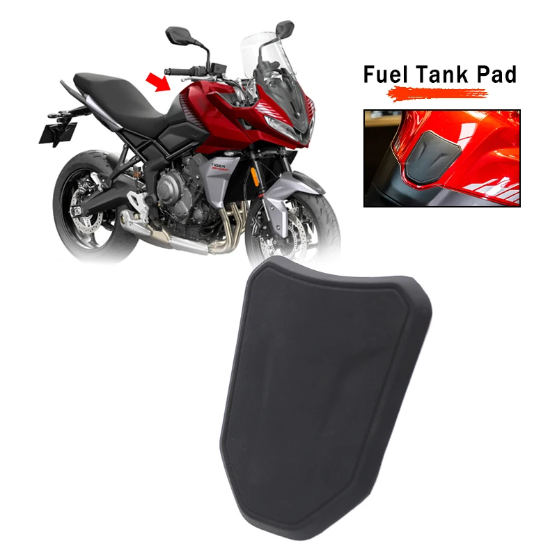 

Fit For Tiger Sport 660 Tiger660 2021 2022 2023 With Logo Black Motorcycle Fuel Tank Protector Pad Cover Decal Sticker